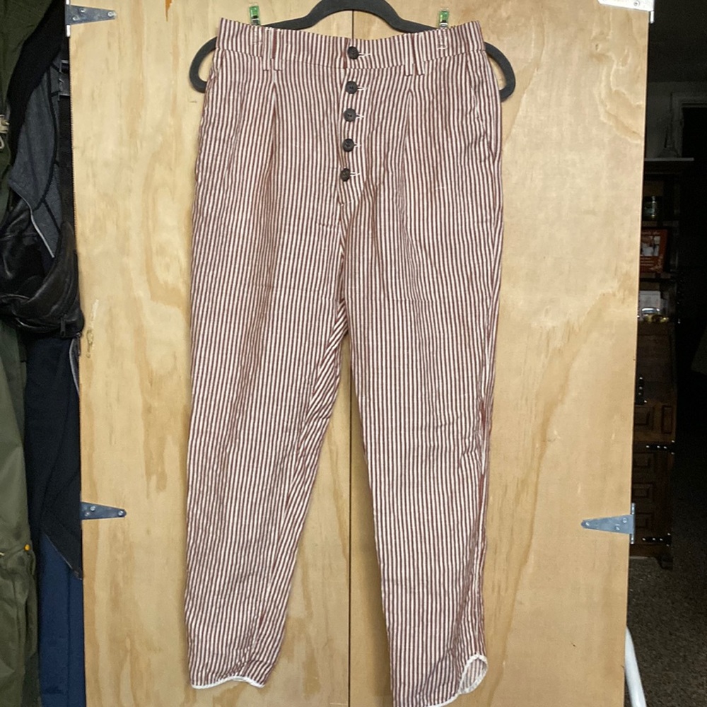 Chloe Stora women stripped pants, size 36EU and 6US